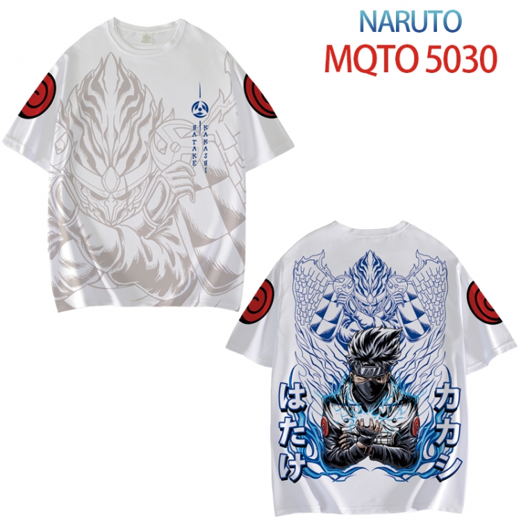 Naruto Full color printed short sleeve T-shirt from XXS to 4XL  MQTO 5030