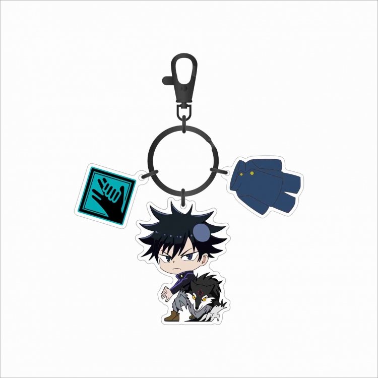 Jujutsu Kaisen Epoxy keychain bag pendant jewelry price for 2 pcs