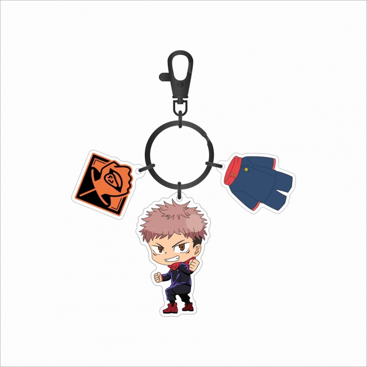 Jujutsu Kaisen Epoxy keychain bag pendant jewelry price for 2 pcs