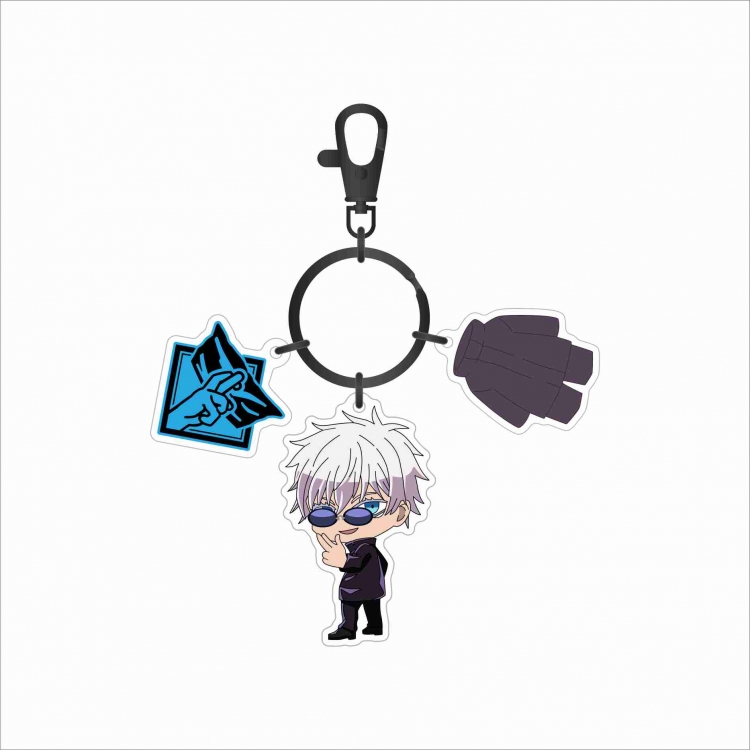 Jujutsu Kaisen Epoxy keychain bag pendant jewelry price for 2 pcs