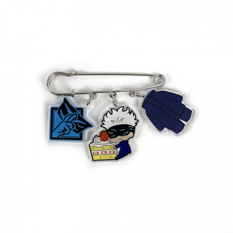 Jujutsu Kaisen  3 Pendants Clothes Pins Bags Decorations Pendants price for 5 pcs  739