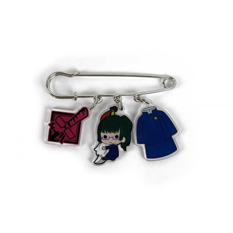 Jujutsu Kaisen  3 Pendants Clothes Pins Bags Decorations Pendants price for 5 pcs   751