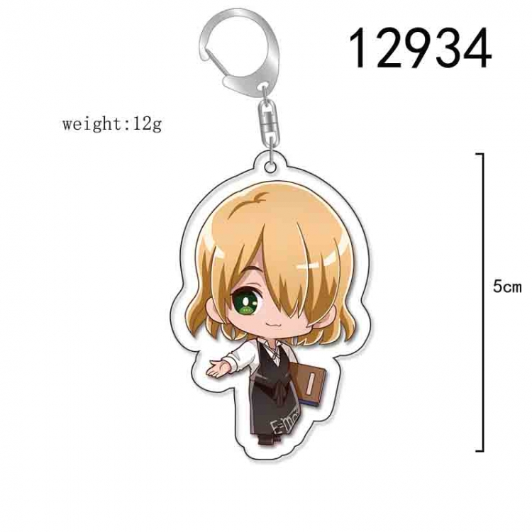 Dr.STONE Anime Acrylic Keychain Charm price for 5 pcs 12934