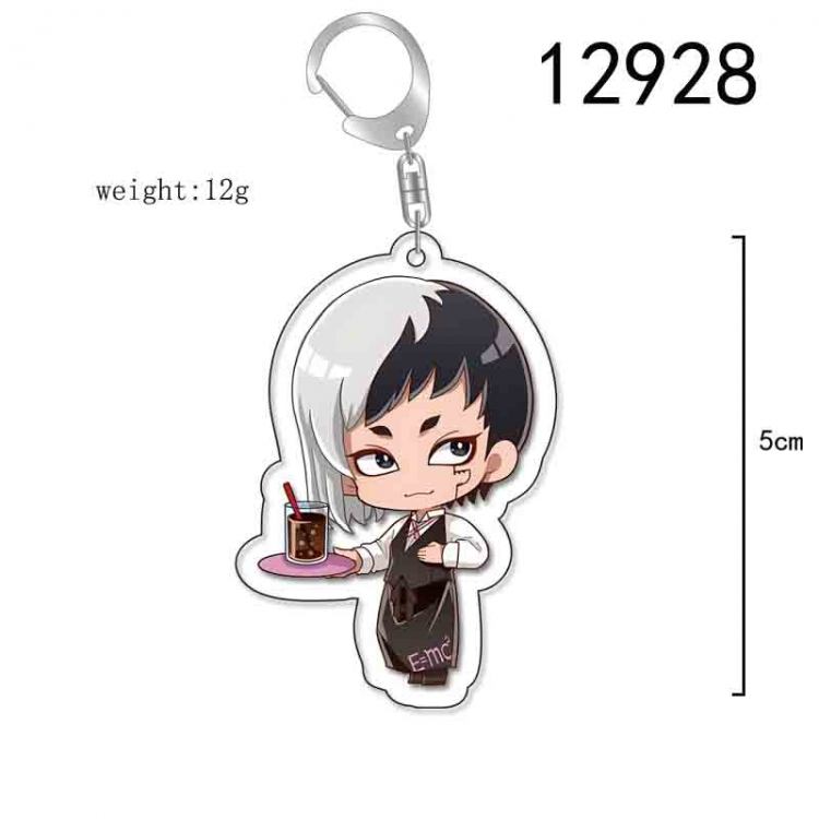 Dr.STONE Anime Acrylic Keychain Charm price for 5 pcs 12928