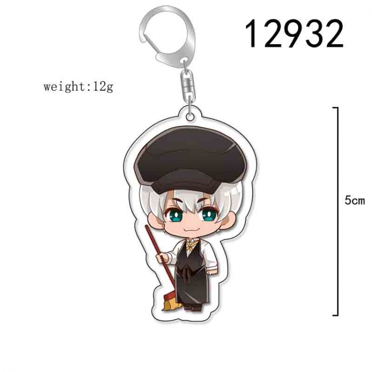 Dr.STONE Anime Acrylic Keychain Charm price for 5 pcs 12932