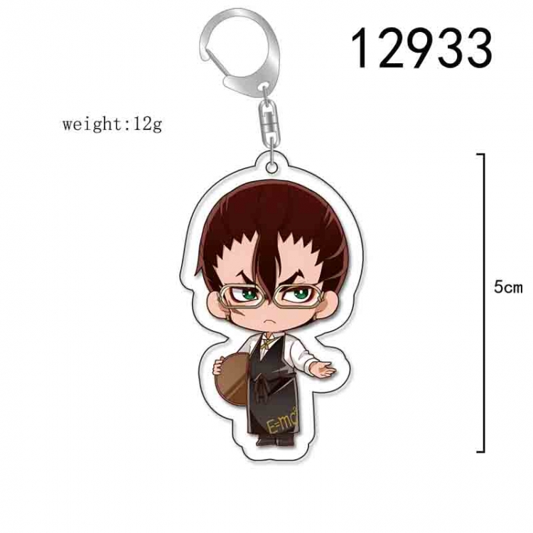 Dr.STONE Anime Acrylic Keychain Charm price for 5 pcs 12933