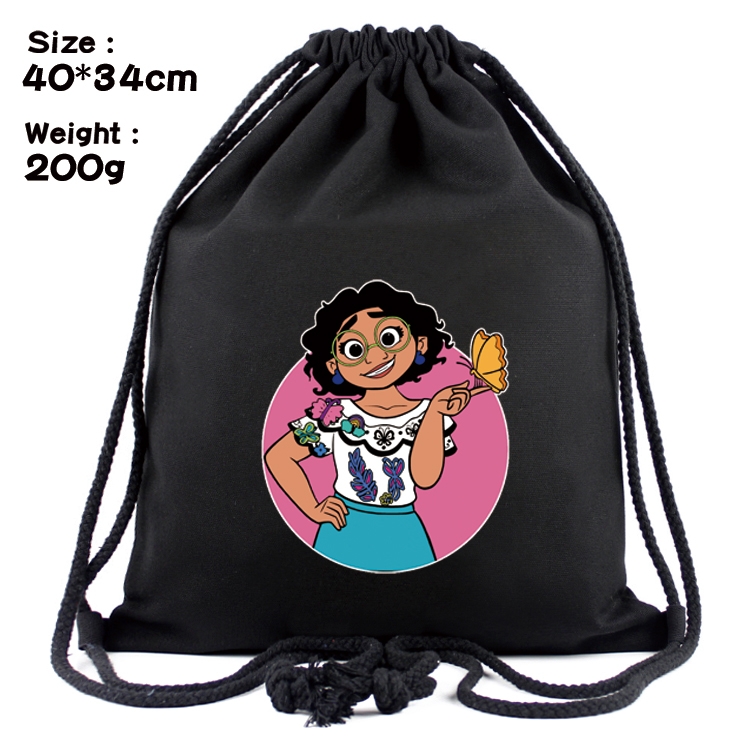 full house of magic  Anime Coloring Book Drawstring Backpack 40X34cm 200g