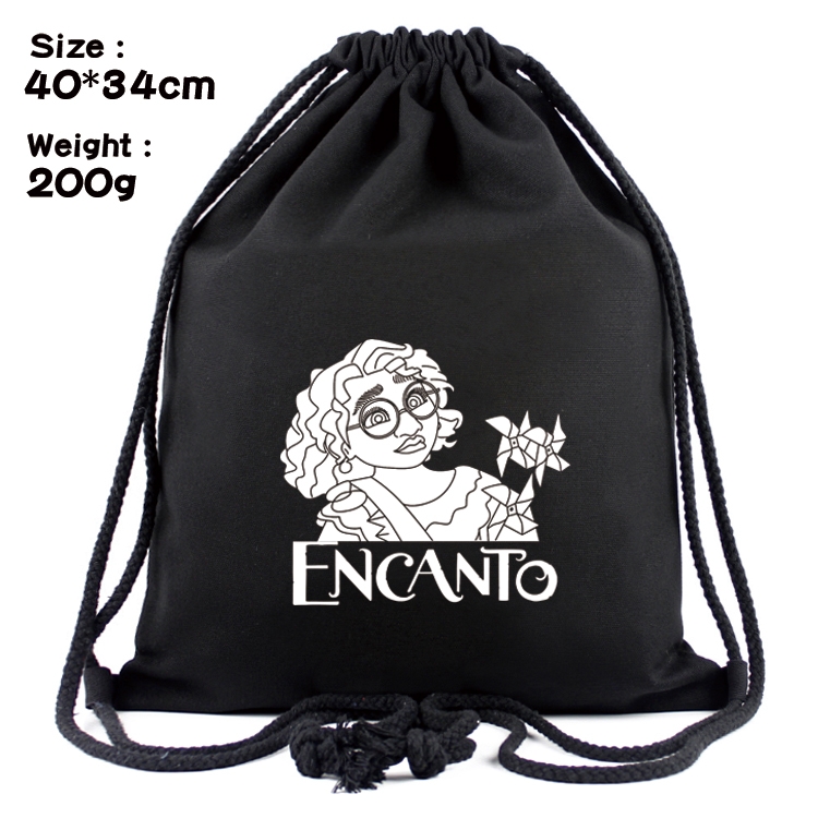 full house of magic  Anime Coloring Book Drawstring Backpack 40X34cm 200g