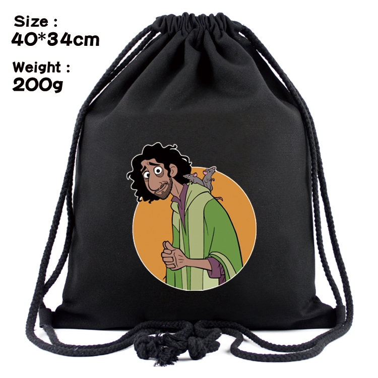 full house of magic  Anime Coloring Book Drawstring Backpack 40X34cm 200g