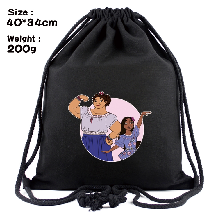 full house of magic  Anime Coloring Book Drawstring Backpack 40X34cm 200g