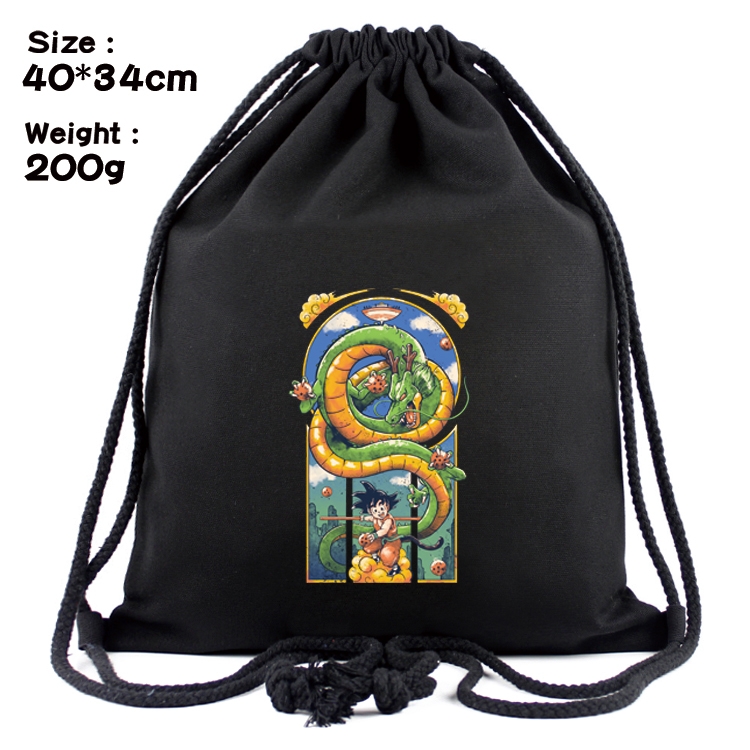 DRAGON BALL Anime Coloring Book Drawstring Backpack 40X34cm 200g