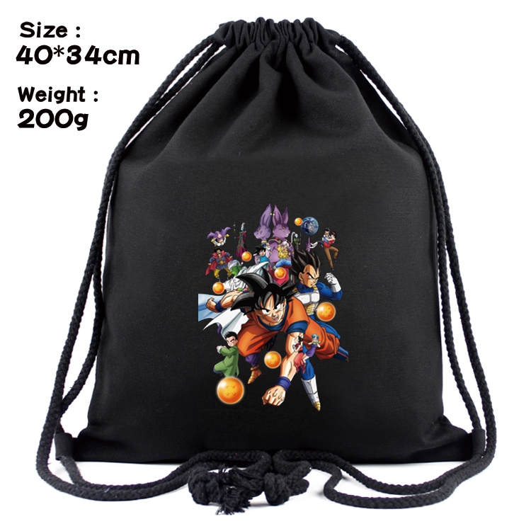 DRAGON BALL Anime Coloring Book Drawstring Backpack 40X34cm 200g