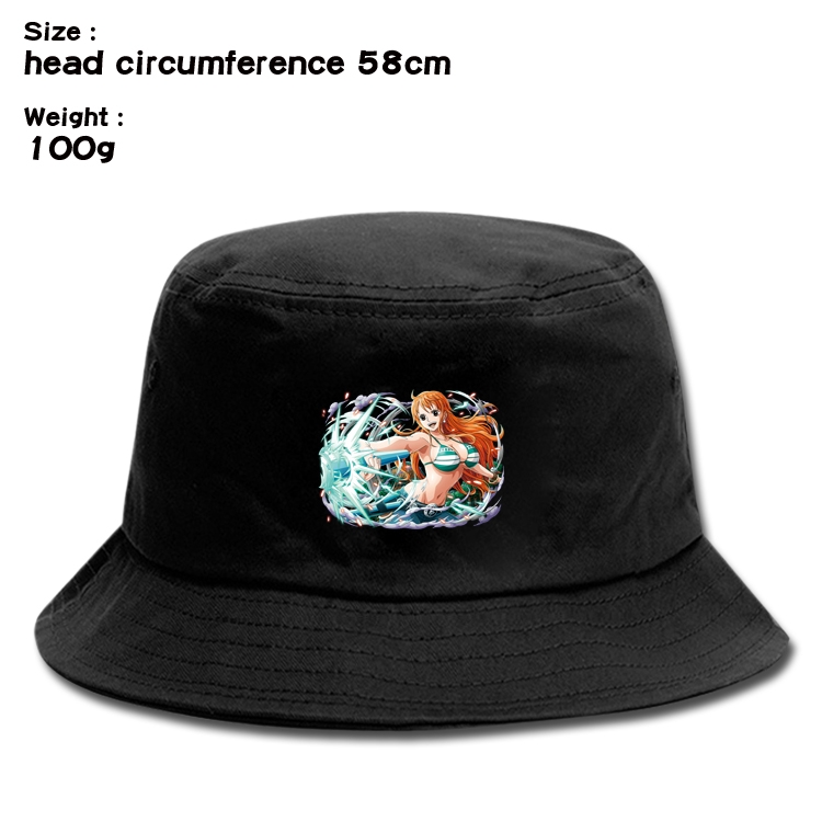 One Piece  Anime canvas fisherman hat sun hat 58cm