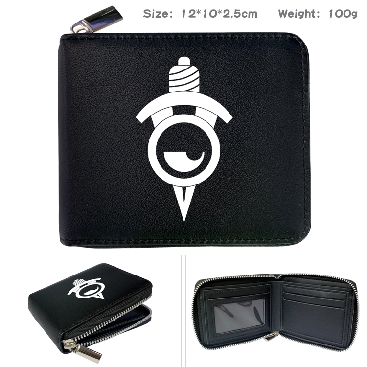 SPY×FAMILY Anime Full Color Short All Inclusive Zipper Wallet 10x12x2.5cm