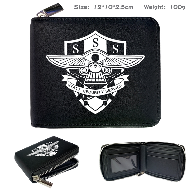 SPY×FAMILY Anime Full Color Short All Inclusive Zipper Wallet 10x12x2.5cm