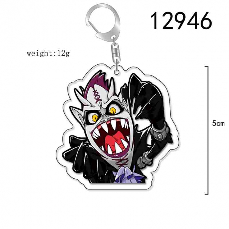 One Piece Anime Acrylic Keychain Charm price for 5 pcs 12946