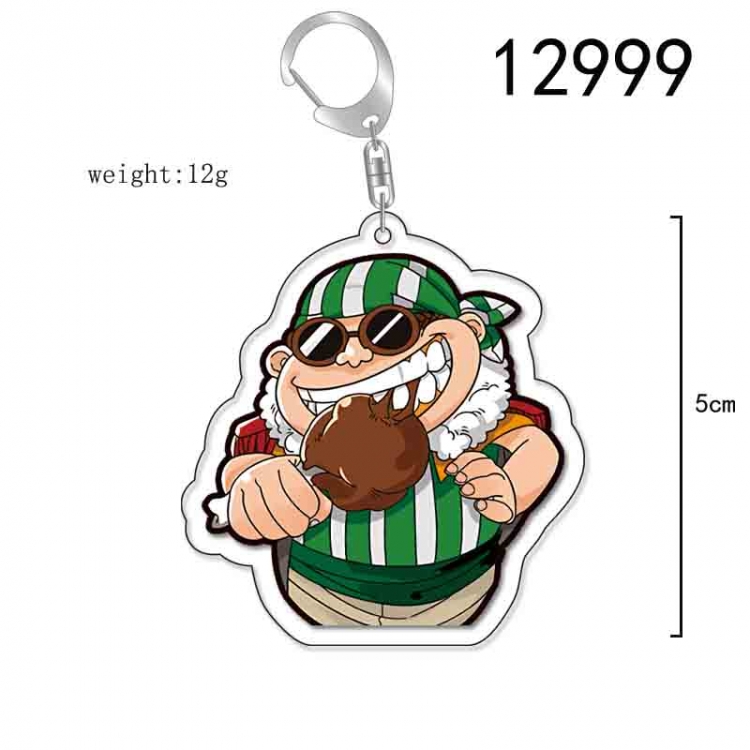 One Piece Anime Acrylic Keychain Charm price for 5 pcs 12999