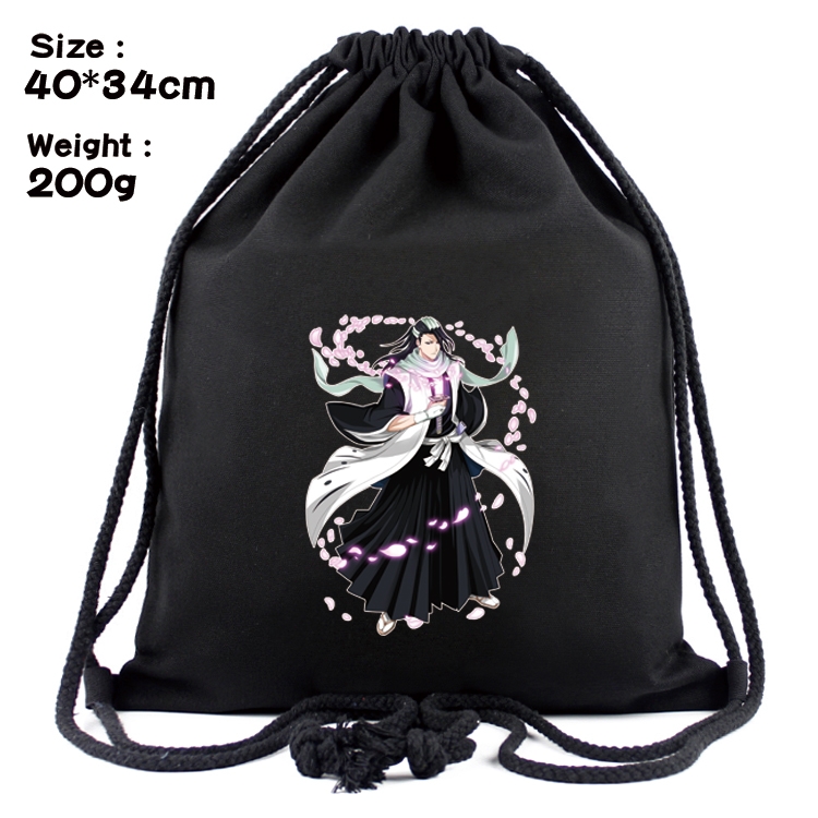 Bleach Anime Coloring Book Drawstring Backpack 40X34cm 200g