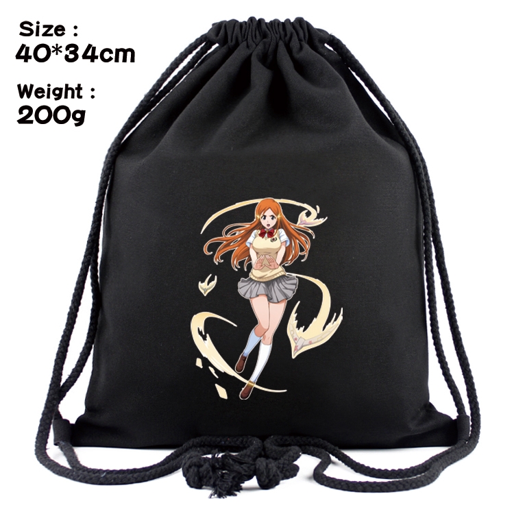 Bleach Anime Coloring Book Drawstring Backpack 40X34cm 200g