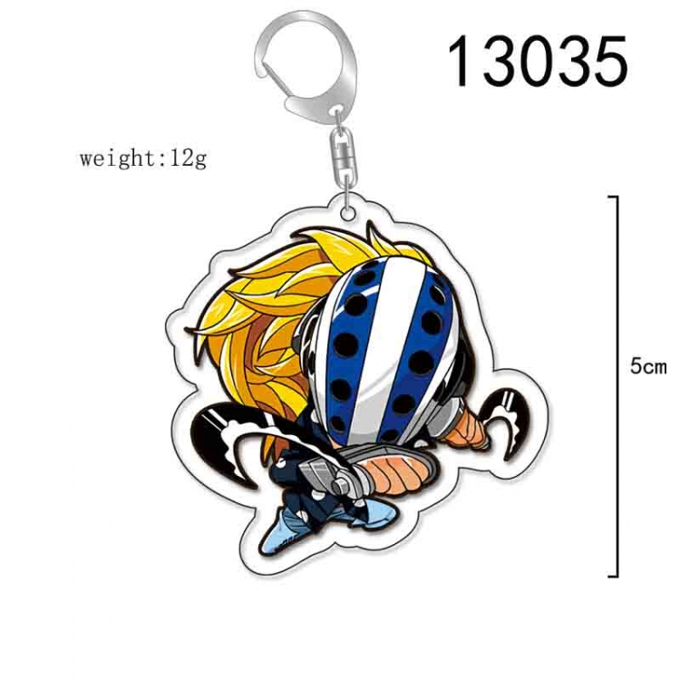 One Piece Anime Acrylic Keychain Charm price for 5 pcs 13035