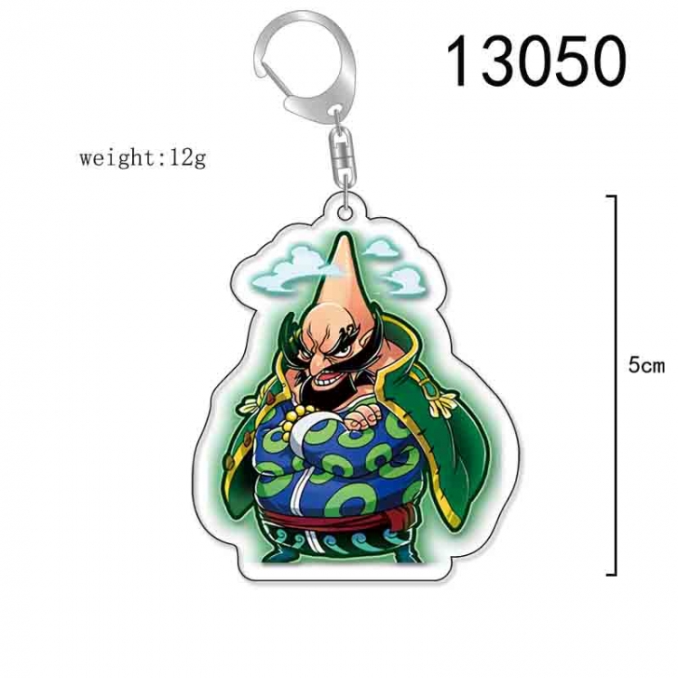 One Piece Anime Acrylic Keychain Charm price for 5 pcs 13050