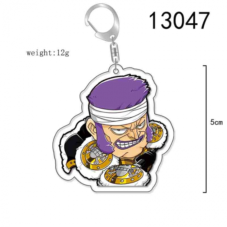 One Piece Anime Acrylic Keychain Charm price for 5 pcs 13047