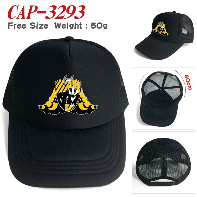 Harry Potter Anime mesh cap peaked cap sun hat 60cm  CAP-3293