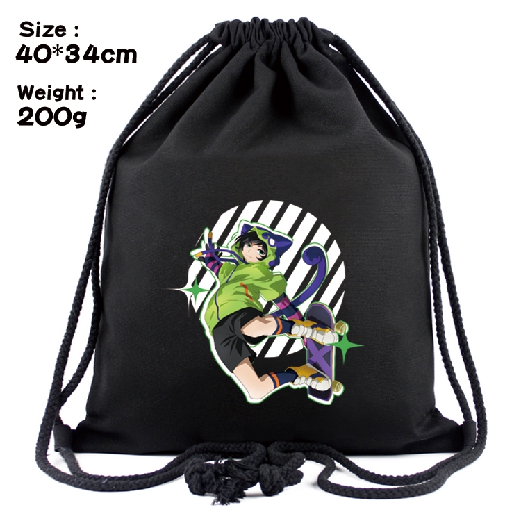 SK∞ Anime Coloring Book Drawstring Backpack 40X34cm 200g