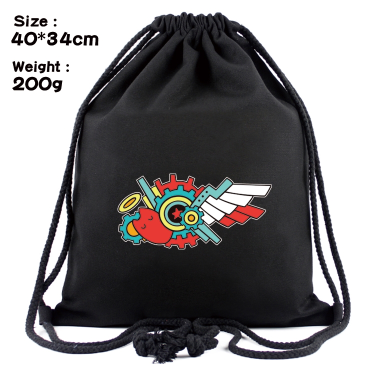 SK∞ Anime Coloring Book Drawstring Backpack 40X34cm 200g