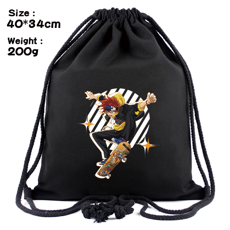 SK∞ Anime Coloring Book Drawstring Backpack 40X34cm 200g