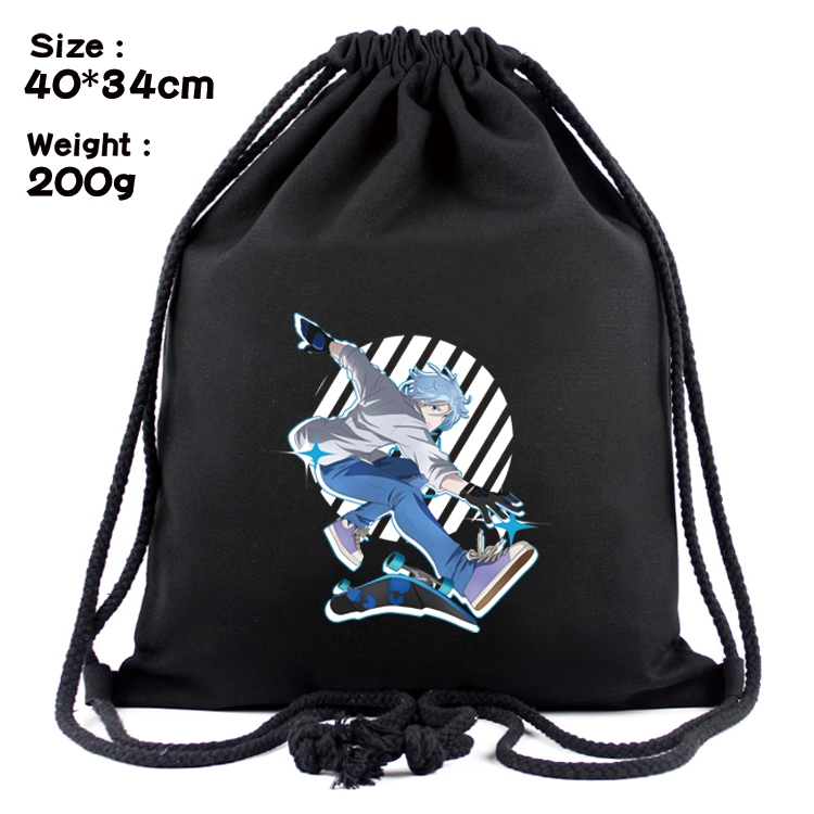 SK∞ Anime Coloring Book Drawstring Backpack 40X34cm 200g