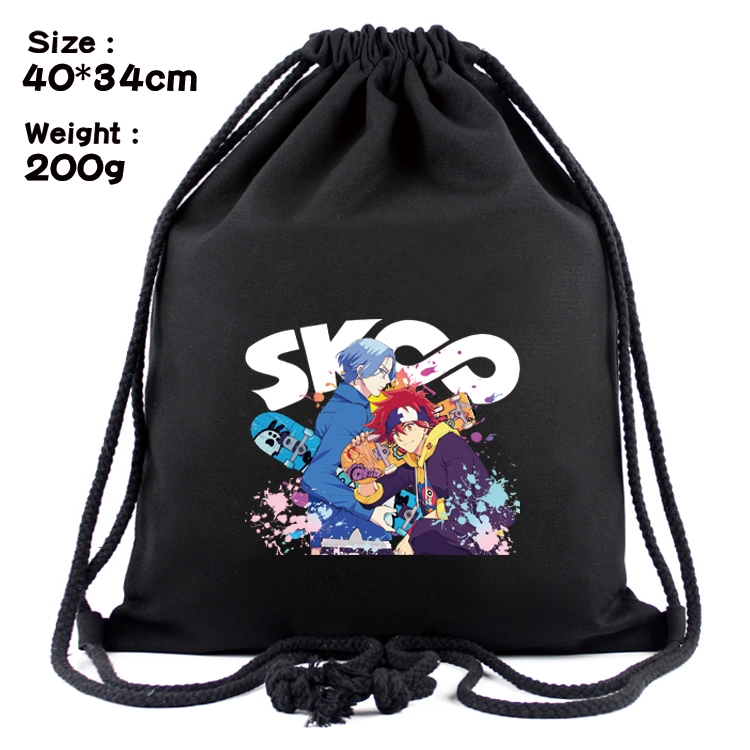 SK∞ Anime Coloring Book Drawstring Backpack 40X34cm 200g