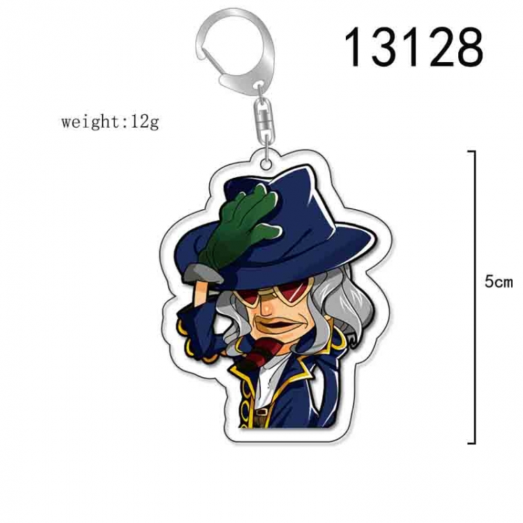 One Piece Anime Acrylic Keychain Charm price for 5 pcs 13128