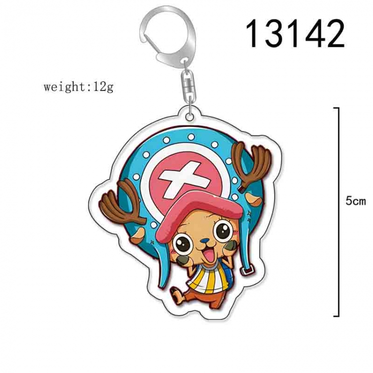 One Piece Anime Acrylic Keychain Charm price for 5 pcs 13142