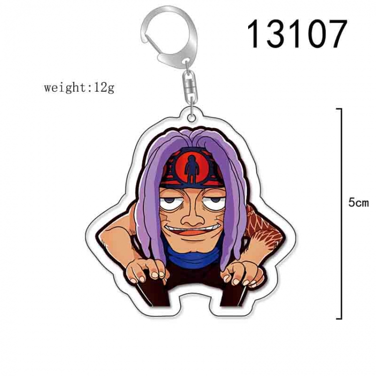 One Piece Anime Acrylic Keychain Charm price for 5 pcs 13107