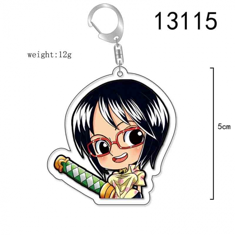 One Piece Anime Acrylic Keychain Charm price for 5 pcs 13115