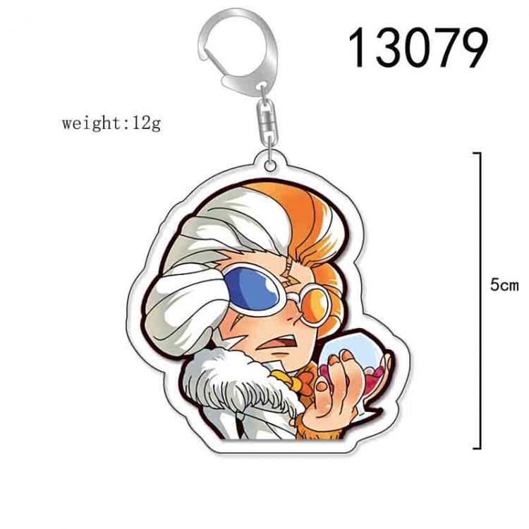 One Piece Anime Acrylic Keychain Charm price for 5 pcs 13079