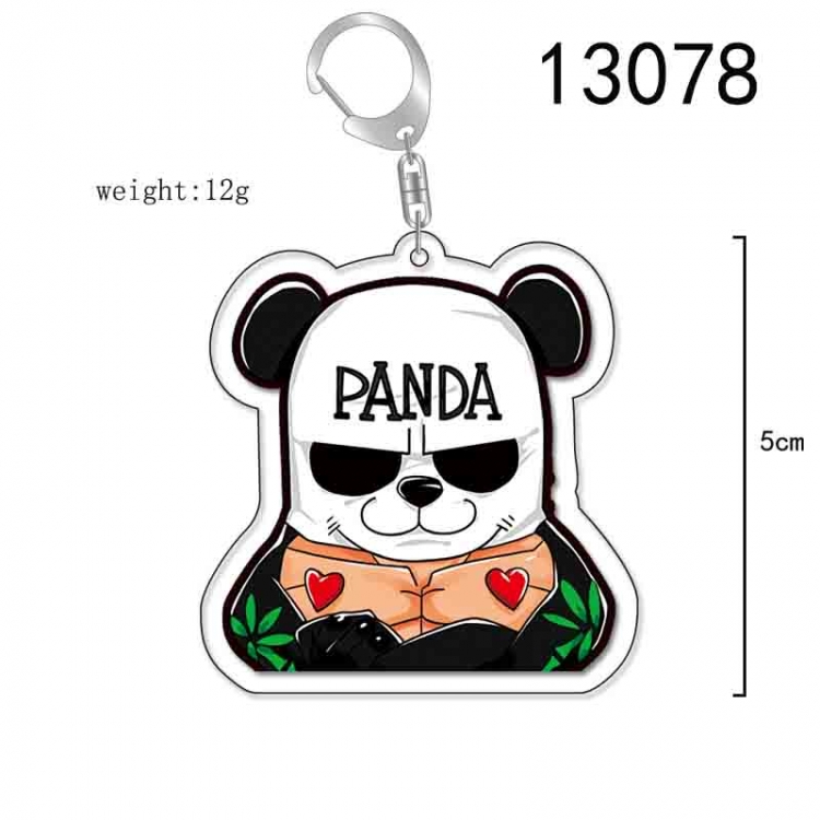 One Piece Anime Acrylic Keychain Charm price for 5 pcs 13078