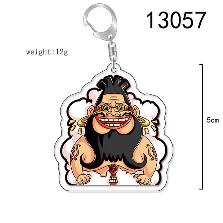 One Piece Anime Acrylic Keychain Charm price for 5 pcs 13057