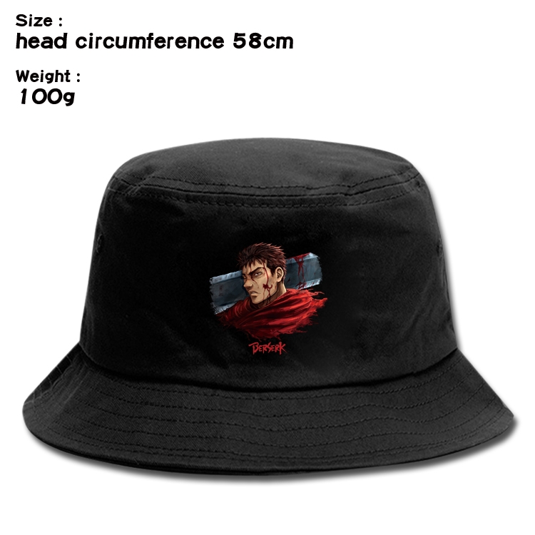 Berserk Anime canvas fisherman hat sun hat 58cm