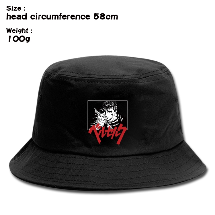 Berserk Anime canvas fisherman hat sun hat 58cm