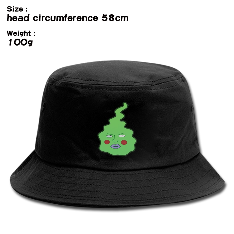 Mob Psycho 100 Anime canvas fisherman hat sun hat 58cm