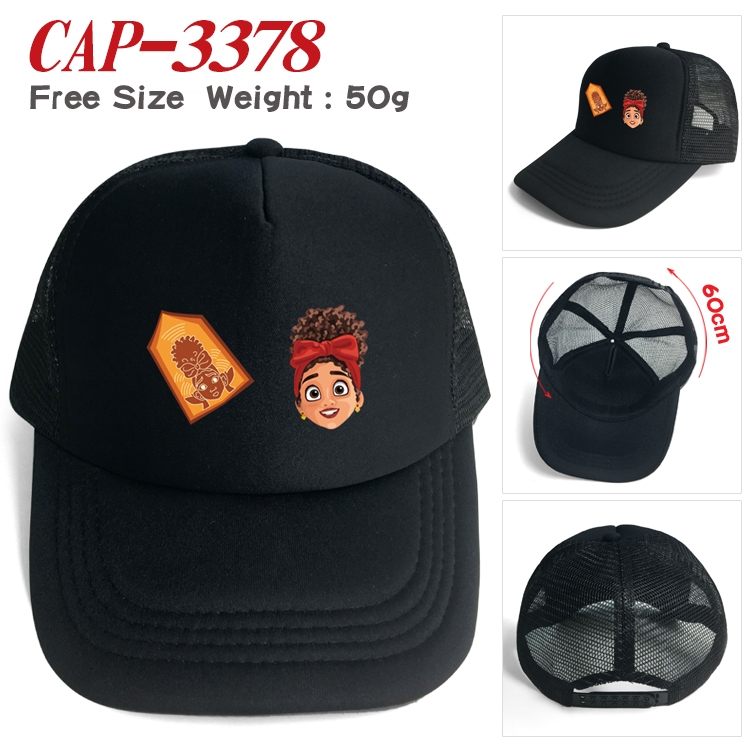 Encanto Anime mesh cap peaked cap sun hat 60cm CAP-3378