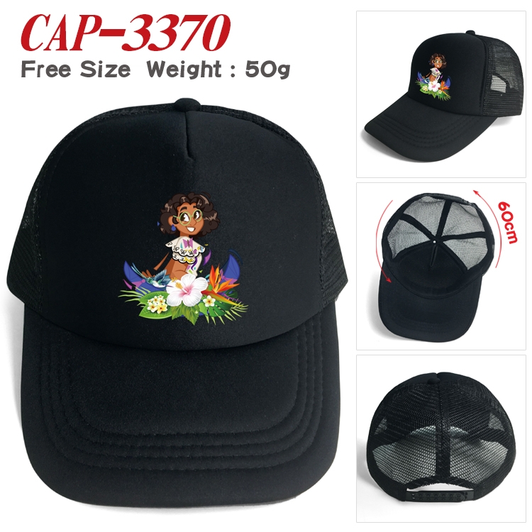 Encanto Anime mesh cap peaked cap sun hat 60cm  CAP-3370