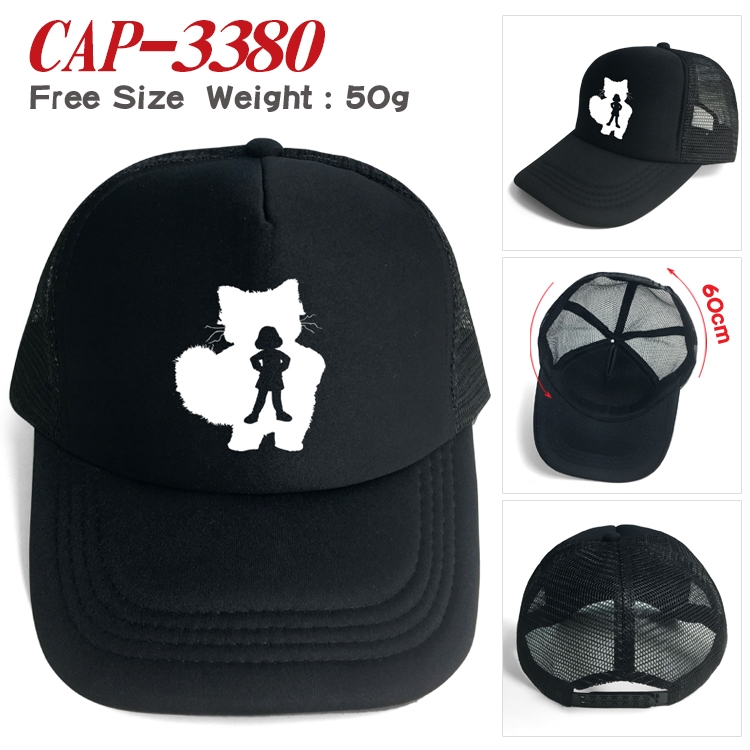 Turning Red Anime mesh cap peaked cap sun hat 60cm CAP-3380