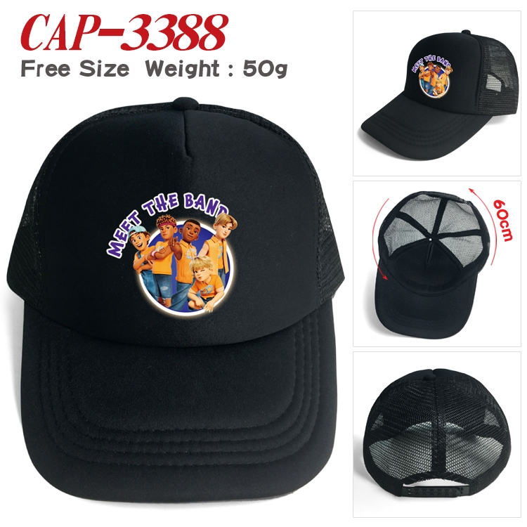 Turning Red Anime mesh cap peaked cap sun hat 60cm CAP-3388