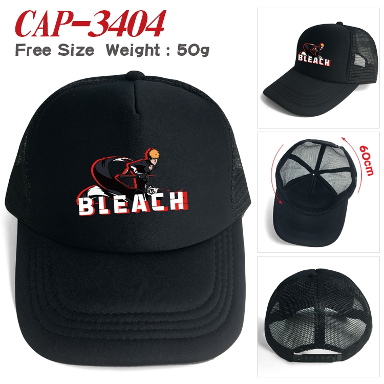 Bleach Anime mesh cap peaked cap sun hat 60cm CAP-3404