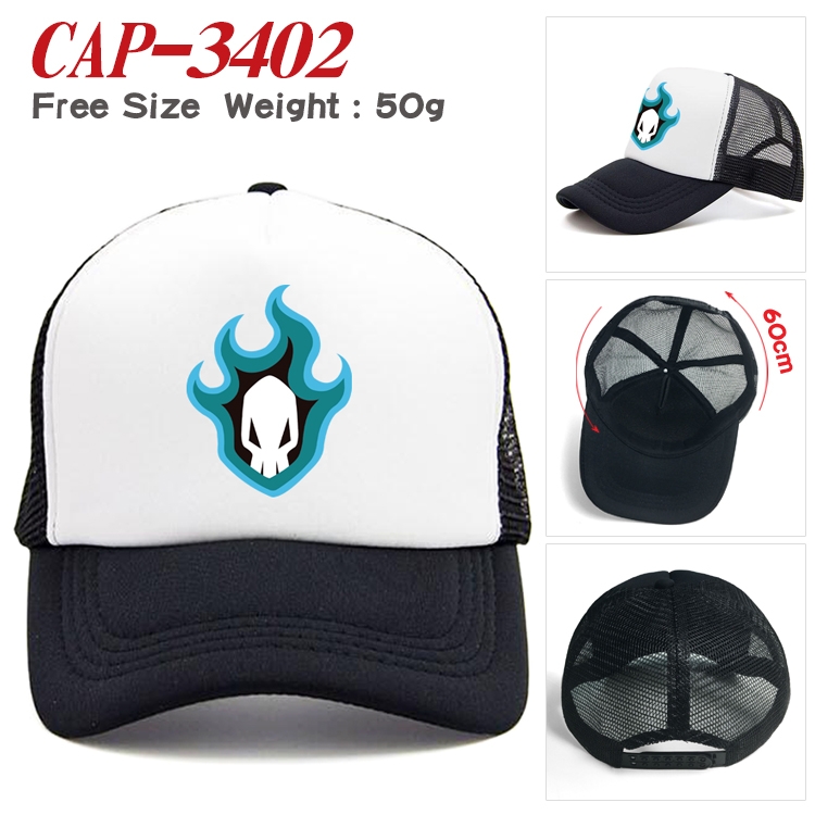 Bleach Anime mesh cap peaked cap sun hat 60cm CAP-3402