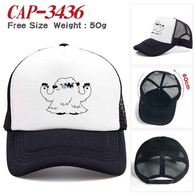 SK∞ Anime mesh cap peaked cap sun hat 60cm CAP-3436