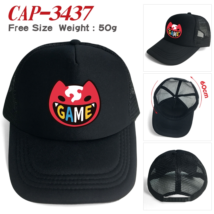 SK∞ Anime mesh cap peaked cap sun hat 60cm  CAP-3437